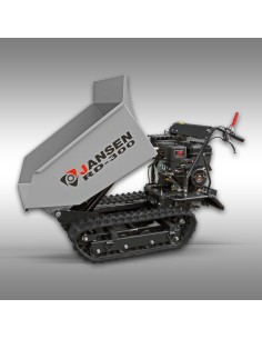 Dumper à chenilles Jansen RD-300 – 10 CV – hydraulique – 500 kg