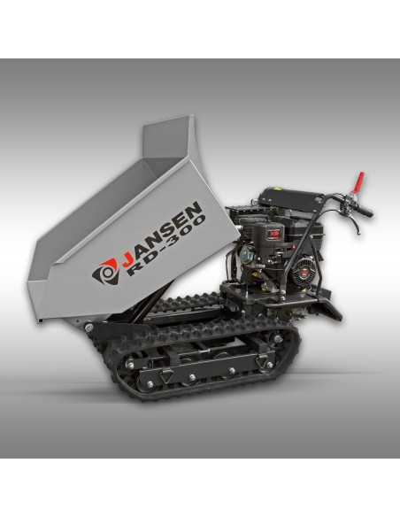 Dumper à chenilles Jansen RD-300 – 10 CV – hydraulique – 500 kg