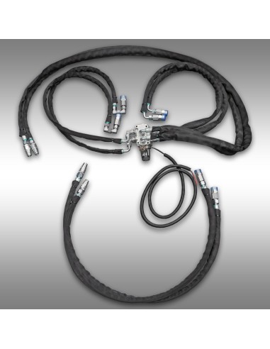 Kit de conversion scie élagueuse Jansen AS-600 – distributeur 6/2 voies – 2 lignes double effet