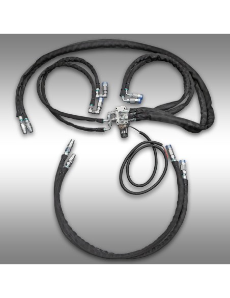 Kit de conversion scie élagueuse Jansen AS-600 – distributeur 6/2 voies – 2 lignes double effet