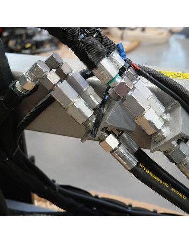 Kit de conversion scie élagueuse Jansen AS-600 – distributeur 6/2 voies – 2 lignes double effet