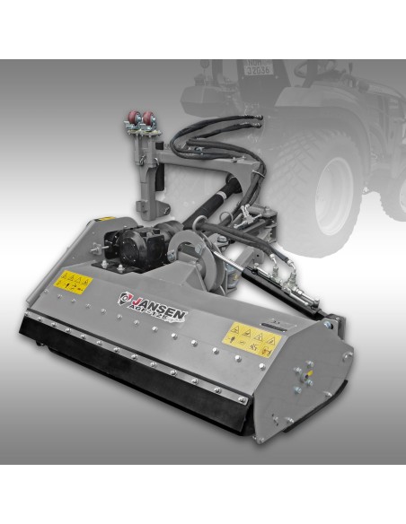 Broyeur d’accotement Jansen AGF-125 LIGHT – 1,25 m – déport et inclinaison hydrauliques