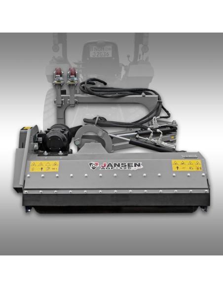 Broyeur d’accotement Jansen AGF-125 LIGHT – 1,25 m – déport et inclinaison hydrauliques