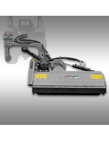 Broyeur d’accotement Jansen AGF-125 LIGHT – 1,25 m – déport et inclinaison hydrauliques
