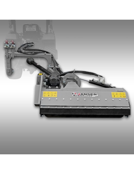 Broyeur d’accotement Jansen AGF-125 LIGHT – 1,25 m – déport et inclinaison hydrauliques