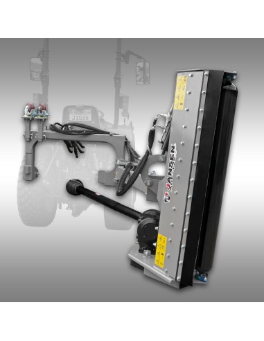 Broyeur d’accotement Jansen AGF-125 LIGHT – 1,25 m – déport et inclinaison hydrauliques