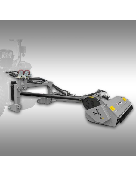 Broyeur d’accotement Jansen AGF-125 LIGHT – 1,25 m – déport et inclinaison hydrauliques