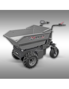Dumper électrique Jansen MSK-500pro – 1 000W – 500 kg – batterie 48V – benne hydraulique