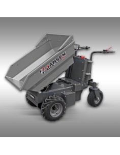 Dumper électrique Jansen MSK-500pro – 1 000W – 500 kg – batterie 48V – benne hydraulique 2