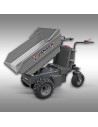 Dumper électrique Jansen MSK-500pro – 1 000W – 500 kg – batterie 48V – benne hydraulique