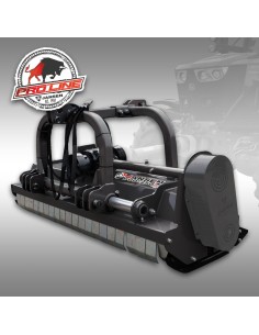 Broyeur à marteaux Jansen DUO-250 PROLINE – 2,50 m – Frontal & arrière – prise de force 1 000 tr/min