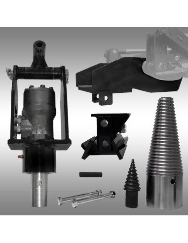 Kit fendeuse à cône pour mini-chargeur Jansen KL-200