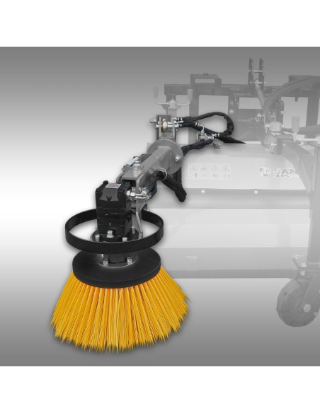 Balai latéral hydraulique pour balayeuse Jansen JK-200