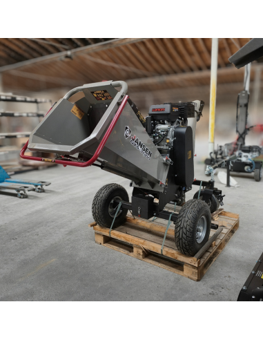 Broyeur de branches thermique Jansen GTS-3000 – 15 CV – coupe 12 cm