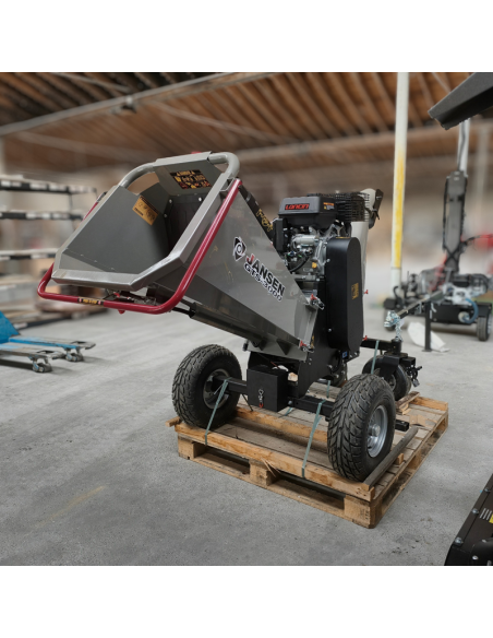 Broyeur de branches thermique Jansen GTS-3000 – 15 CV – coupe 12 cm