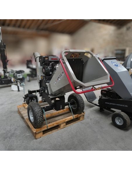 Broyeur de branches thermique Jansen GTS-3000 – 15 CV – coupe 12 cm