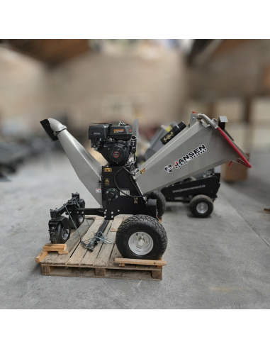 Broyeur de branches thermique Jansen GTS-3000 – 15 CV – coupe 12 cm