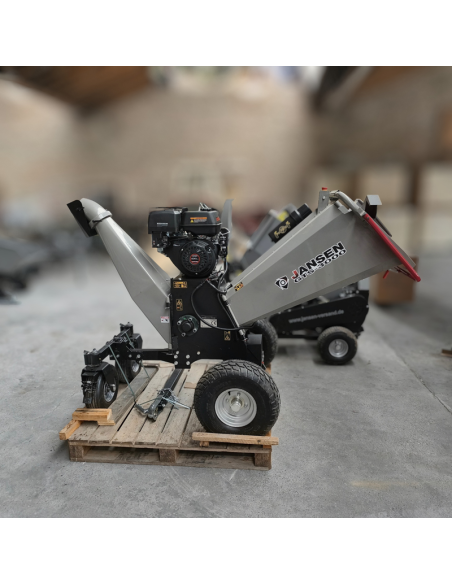 Broyeur de branches thermique Jansen GTS-3000 – 15 CV – coupe 12 cm