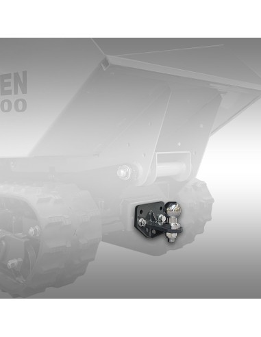 Attelage boule K50 pour dumpers Jansen – tête d’attelage pour remorques