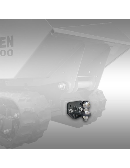 Attelage boule K50 pour dumpers Jansen – tête d’attelage pour remorques