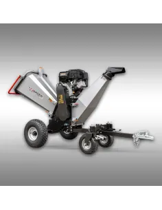 Broyeur de branches thermique Jansen GTS-3000pro – 17,7 CV – diamètre 12 cm – Moteur Loncin 622 cm³ – Démarrage électrique