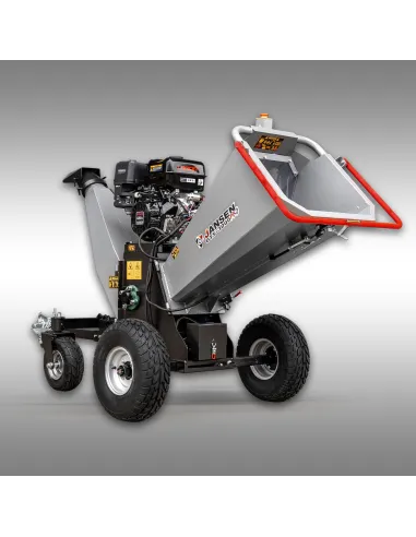 Broyeur de branches thermique Jansen GTS-3000pro – 17,7 CV – diamètre 12 cm – Moteur Loncin 622 cm³ – Démarrage électrique
