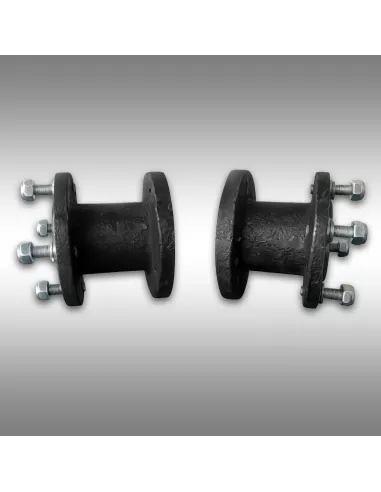 Kit élargisseur de voie pour motoculteur Jansen MGT-600 – 80 mm