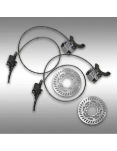 Kit freins à disque hydrauliques pour motoculteur Jansen MGT-600