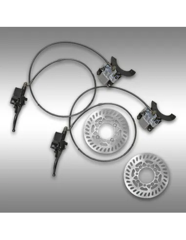 Kit freins à disque hydrauliques pour motoculteur Jansen MGT-600