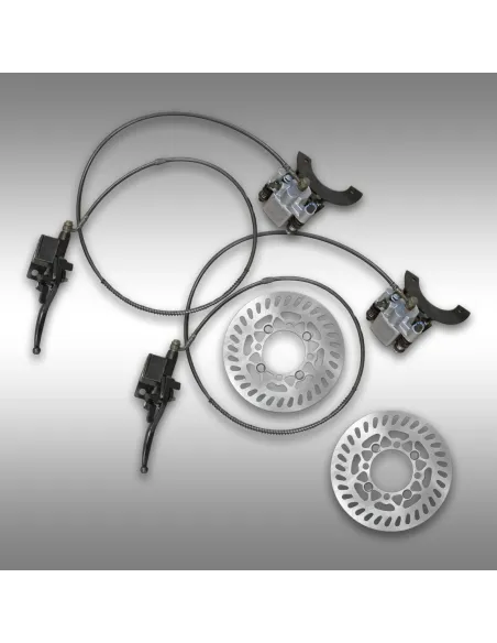 Kit freins à disque hydrauliques pour motoculteur Jansen MGT-600