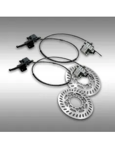 Kit freins à disque hydrauliques pour motoculteur Jansen MGT-600 2