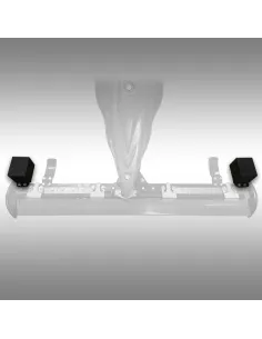 Masses additionnelles pour barre de coupe Jansen MGT-600 – Kit de 2 x 5 kg – Pour barre de coupe 120 cm