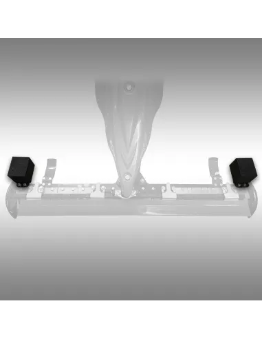 Masses additionnelles pour barre de coupe Jansen MGT-600 – Kit de 2 x 5 kg – Pour barre de coupe 120 cm