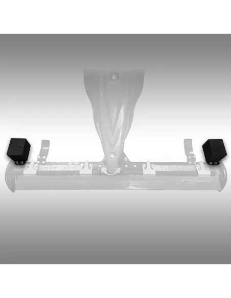 Masses additionnelles pour barre de coupe Jansen MGT-600 – Kit de 2 x 5 kg – Pour barre de coupe 120 cm