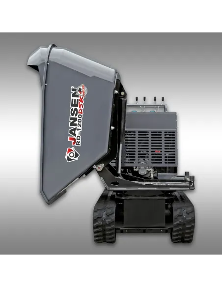 Dumper à chenilles Jansen PROLINE RD-1200DSK – Charge utile 1 200 kg
