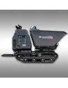 Dumper à chenilles Jansen PROLINE RD-1200DSK – Benne rotative à déversement 3 côtés – Charge utile 1 200 kg – Moteur 13,5 CV