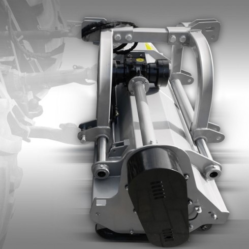 Gyrobroyeur avant/arrière Jansen AG-220, Déport latéral hydraulique