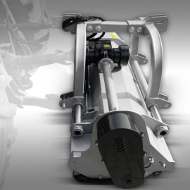 Gyrobroyeur avant/arrière Jansen AG-220, Déport latéral hydraulique