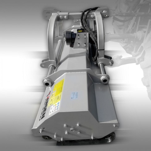 Gyrobroyeur avant/arrière Jansen AG-220, Déport latéral hydraulique