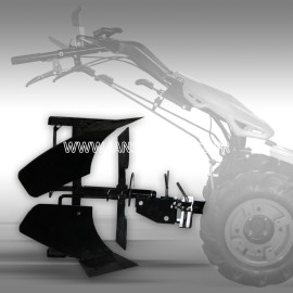 Charrue réversible pour motoculteur Jansen MGT-420 et MGT-600E