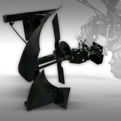 Charrue réversible pour motoculteur Jansen MGT-600