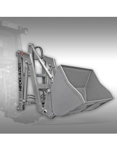 Chargeur arrière Jansen HL-3000 – Godet hydraulique – Attelage-Euro