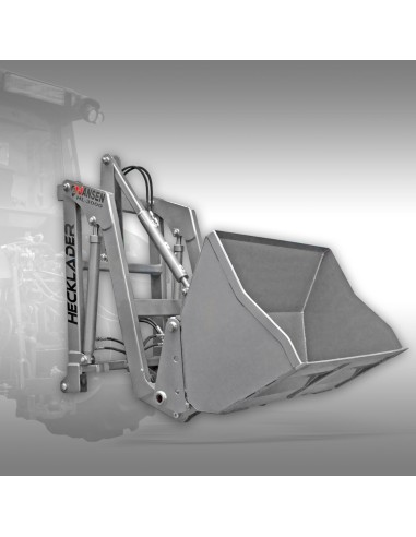 Chargeur arrière Jansen HL-3000 – Godet hydraulique – Attelage-Euro