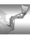 Chargeur arrière Jansen HL-3000 – Godet hydraulique – 3 points Cat. I – Attelage-Euro