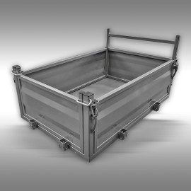 Benne plate pour dumper Jansen RD-200, RD-300 & RD-500