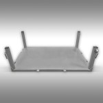 Benne plate hydraulique pour dumper Jansen RD-200 & RD-300