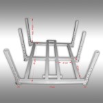 Châssis à ranchers pour dumper Jansen RD-200 / 300 / 500