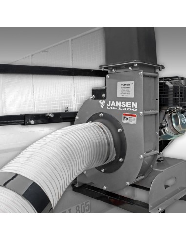 Aspirateur / souffleur à feuilles Jansen LG-1300 – 13 CV – 3 800 m³/h