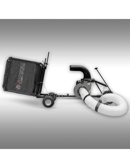 Aspirateur de feuilles Jansen LS-700 – 13 CV – 700 L – tuyau Ø 200 mm