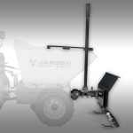 Lame à neige pour brouette électrique Jansen MSK-800X